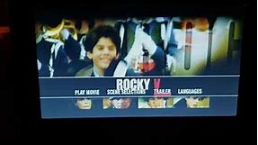 Opening to Rocky V 2003 DVD