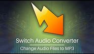 How to Change Audio Files to MP3 Format | Switch Audio Converter Tutorial
