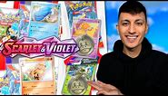 Opening Every Pokemon Scarlet and Violet Blister Pack!
