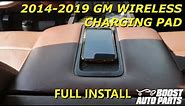 2014-2019 Wireless Phone Charging Retrofit Install Silverado & Sierra (Full Center Console)