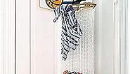 Taylor Toy Basketball Hamper, Sports Inspired Hamper, Over the Door Basketball Laundry Hamper, Kids Hanging Laundry Basket, Sports Hampers for Bedroom Decor