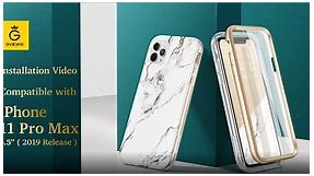 Installation Video for Marble iPhone 11 Pro Max Case 6.5