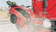 Audi S6 2023 Highway Crash