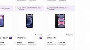 iPhone 11 & 12 Deals at Metro By T-Mobile