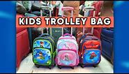 Latest School Bag & Trolley Designs for Kids | Kids Rolling Backpack Collection 2024 🔥 | SHOWOFF BD