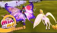 Flying unicorn and a big butterfly - Mia and me Season 3