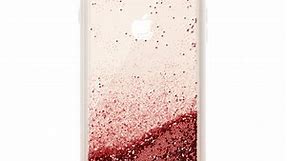 Casetify Rose Pink Liquid Glitter Case