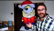 Airblown Inflatables STEWART MINION by Gemmy, Christmas Inflatable, unboxing, Setup, Review