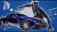 King T'Challa's Lexus LC 500 From Marvel's Black Panther | West Coast Customs