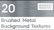 20 Brushed Metal Background Textures