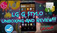 Lg G Stylo Unboxing and Review