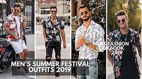 23 Men's Floral Print Shirt Outfits Ideas | How To Style Floral Shirts | Men's Fashion Lookbook 2019