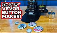 Vevor Button Maker | Unbox, Setup, and Demonstration