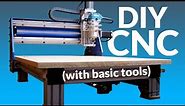 Making a DIY CNC machine with limited tools