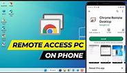 How to Use Chrome Remote Desktop on Android Phone