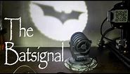 How to Make The Bat-Signal From Batman DC Table Top miniature prop with magnetic Logo change.