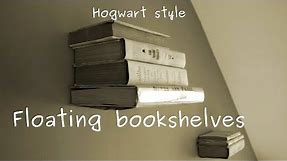 How to make levitating (invisible) bookshelf (on the wall) - easy DIY project