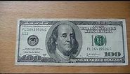 100 Dollar bill / 100 Dollar banknote Series 2003A