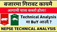 Share Market In Nepal | Nepse Technical Analysis Today | Stock Market Nepal