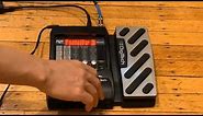 Digitech RP255 guitar multi effects pedal Demo/Review