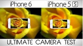 iPhone 6 vs iPhone 5S - Ultimate Camera Comparison Test