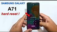 Samsung Galaxy A71 Hard Reset