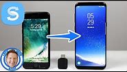 iPhone Transfer to Galaxy S8 With Samsung Smart Switch (2017)