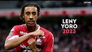 Leny Yoro 2023/24 - Defensive Skills, Tackles & Goals | HD