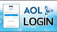 AOL Mail Login 2018 Tutorial Video For Beginners