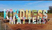 Kindness Matters In Carlsbad - Collaborative Art Installation Along I-5