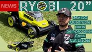 First Look: 2x18V Ryobi One+ Brushless Self-Propelled Lawn Mower