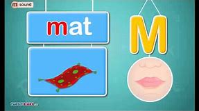 Learn to Read | Letter /m/ Sound - *Phonics for Kids* - Science of Reading