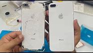 IPhone 8 Plus Branco Antes e Depois