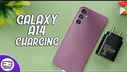 Samsung Galaxy A14 Charging Test ⚡️⚡️ 15W Fast Charging 🔋