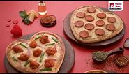 Heart Pizzas | Valentine's Special | Oven Story Pizza | Standout Toppings