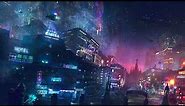 Cyberpunk City Live Wallpaper-1080p
