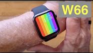 FINOW W66 Apple Watch Shaped Bluetooth Calling Temperature Health Smartwatch: Unboxing and 1st Look