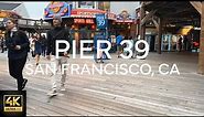Walking Tour of Pier 39 in San Francisco, California #pier39 [4K] 🇺🇸