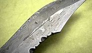 Collector Knives - Custom Handmade Damascus Hunting Knife