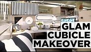 Hollywood Glam Cubicle Makeover | HGTV