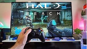 Testing Halo: Reach On The Xbox 360- POV Gameplay Test, Impression