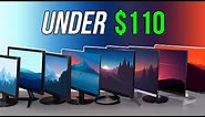 Best Monitors Under $110