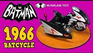 Unboxing and Review: McFarlane Batcycle with Sidecar from the DC Retro Batman 66 Action Figure Line