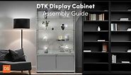 How to build our DTK Storage Display Cabinets with Storage | Step by Step Guide