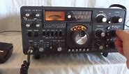 Classic Yaesu FT-902DM Hf SSB ham radio transceiver all-mode