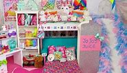 Doll Rainbow Bunk Bed Slide its JoJo Siwa ~ New Bedroom Epic Room Tour!