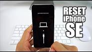 How To Reset & Restore your Apple iPhone SE 2020 - Factory Reset