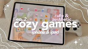 cozy games for mobile 🍓☁️ | 11 cute & aesthetic mobile games for iphone & ipad.