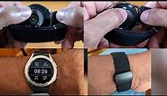 MYAPULUA 20mm Braided Magnetic Bands for Samsung Galaxy Watch 4 Classic Full Review
