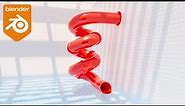 Spiral Slide with Pool | 3D Blender Tutorial